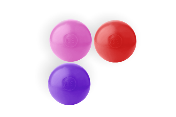 Pink-Lila Mix - Bällebad Bälle | günstig online kaufen | von Bällebad24.de 1 Ball